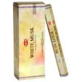 Hem-White Musk Incense Sticks-Vonné tyčinky